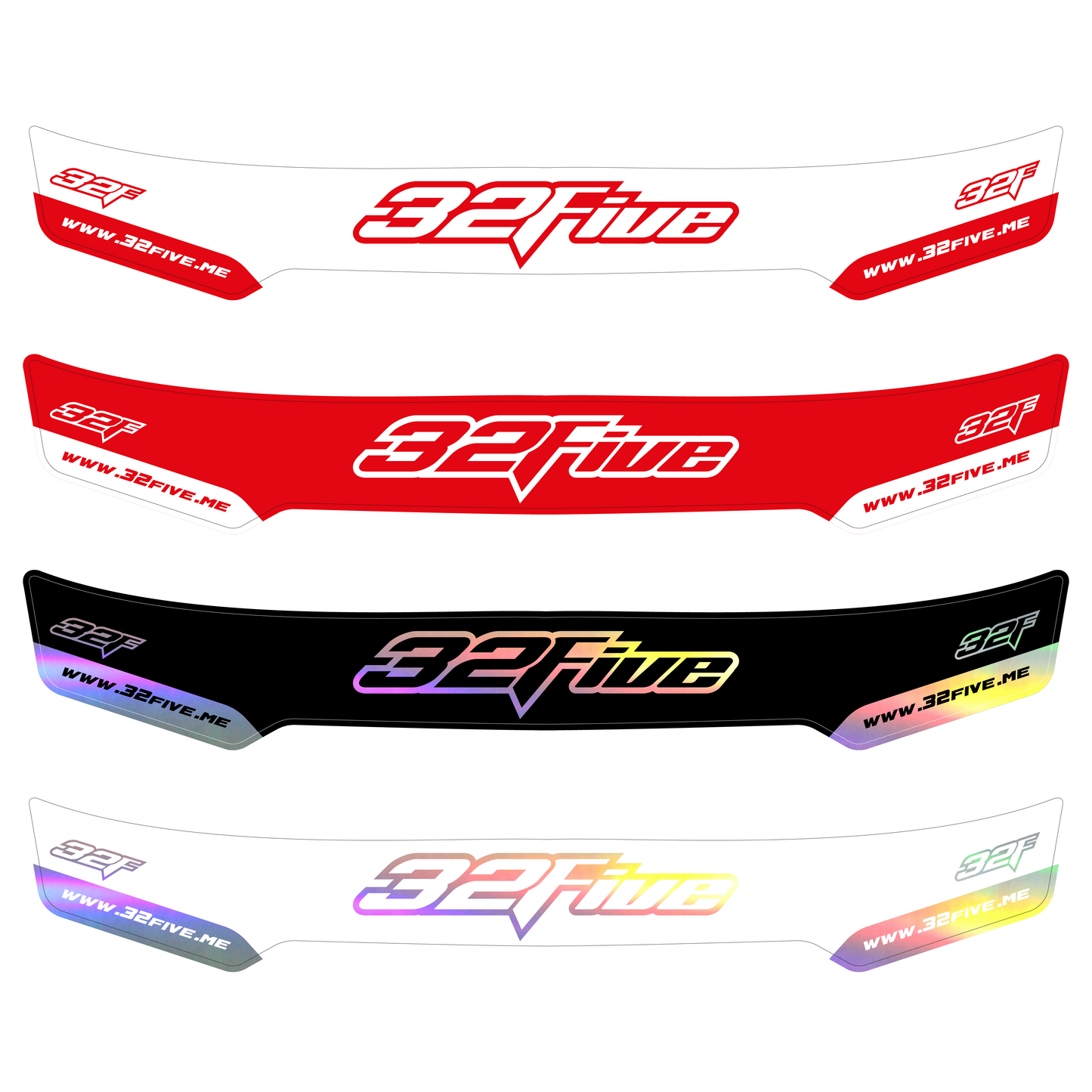 32Five Visor Stickers "Classic"