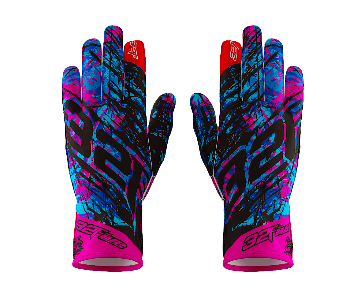 PUSH YOUR LIMIT - fluo pink/black