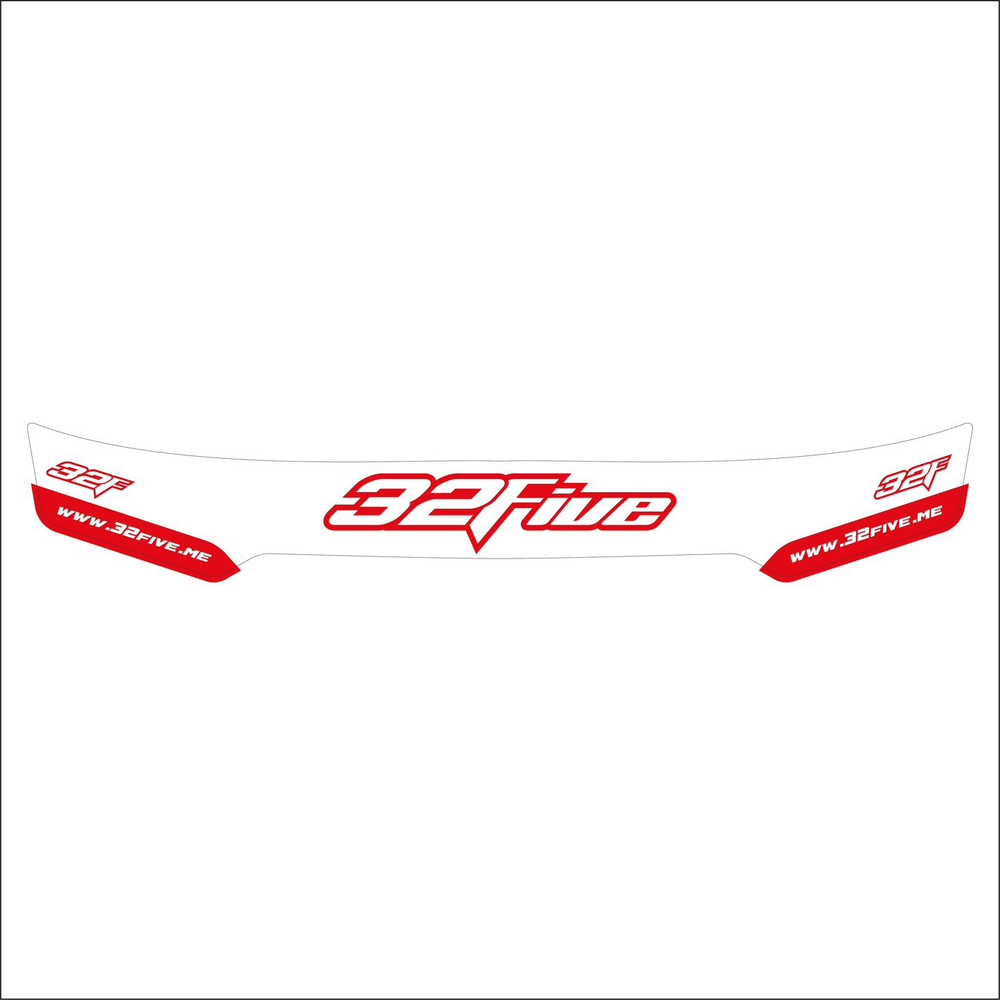 32Five Visor Stickers "Classic"