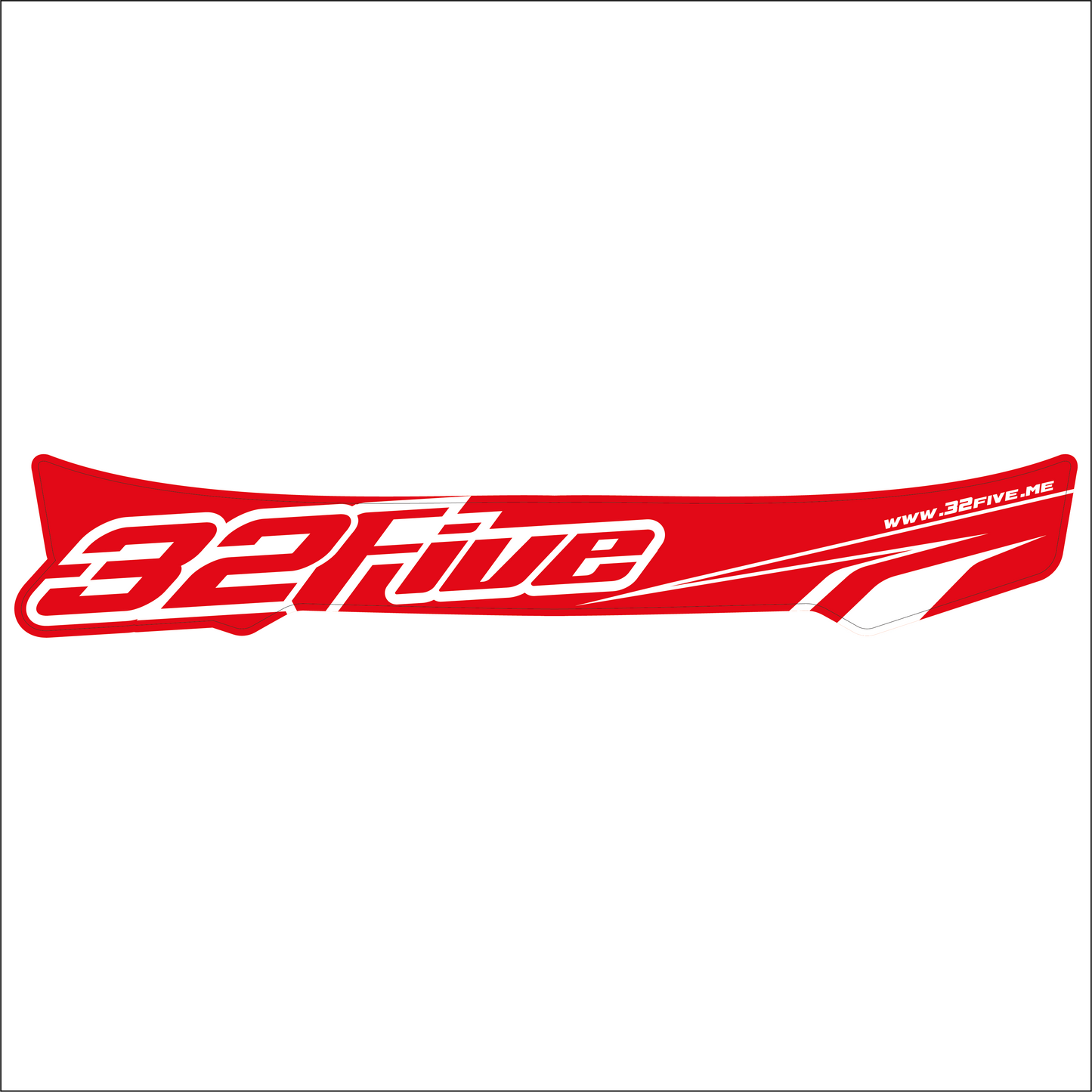 32Five Visor Stickers "Style"