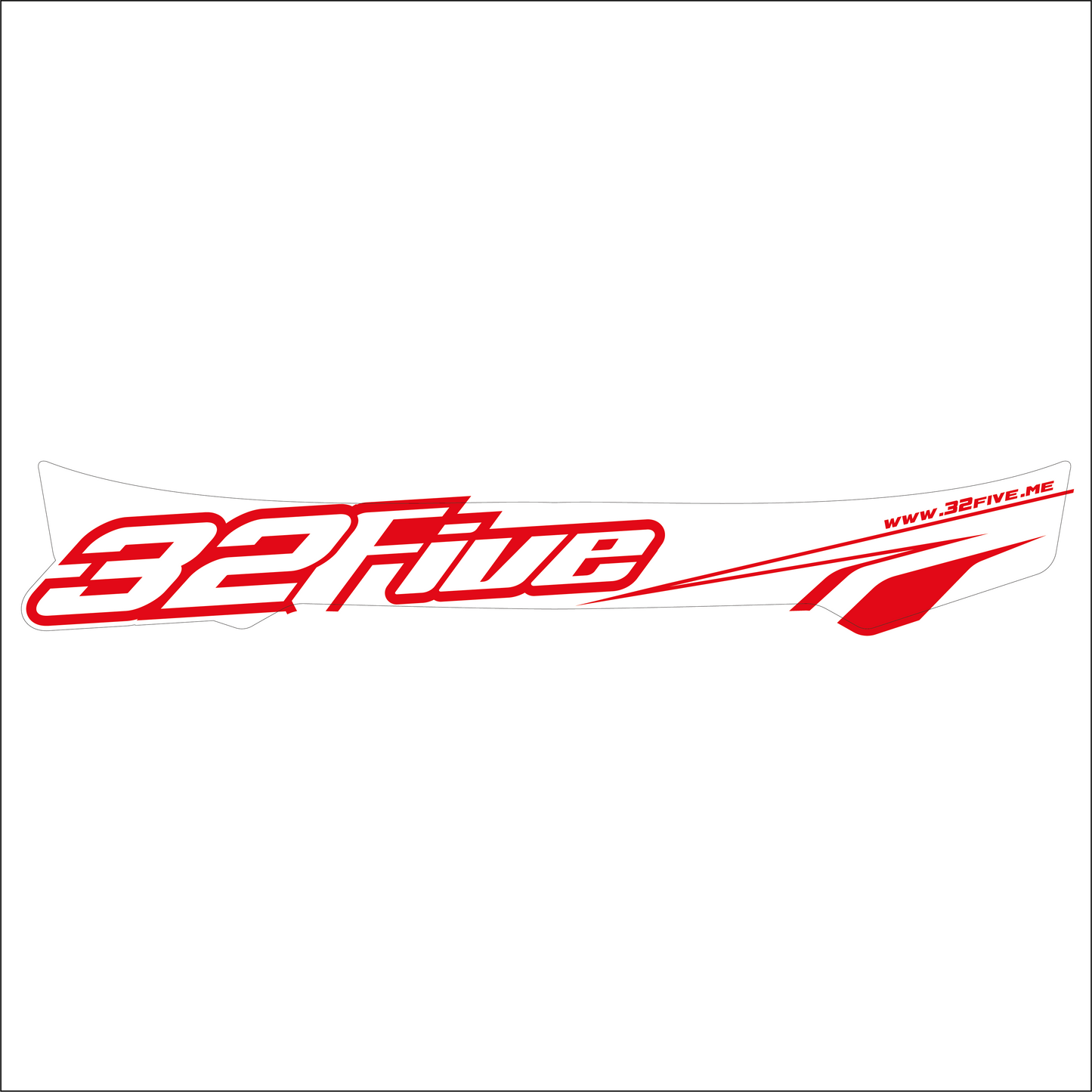 32Five Visor Stickers "Style"
