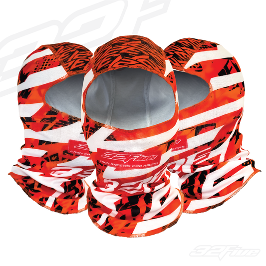 32Five Balaclava - NO LIMITS - fluo orange
