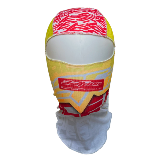 LIMITED 32Five Balaclava - Epic Race - white/fluo orange2yellow