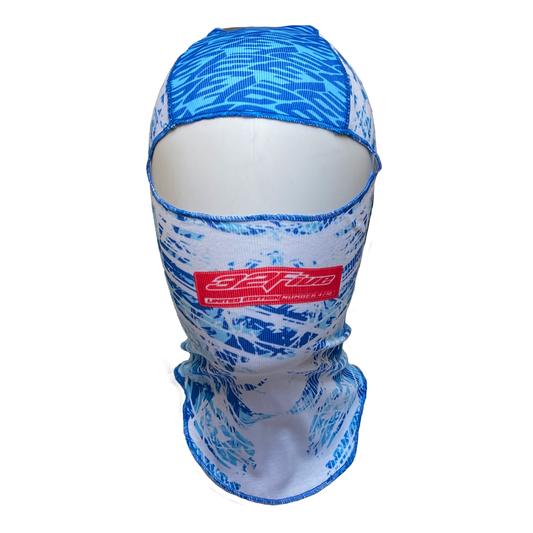 LIMITED 32Five Balaclava - Push Your Limit - blue/white