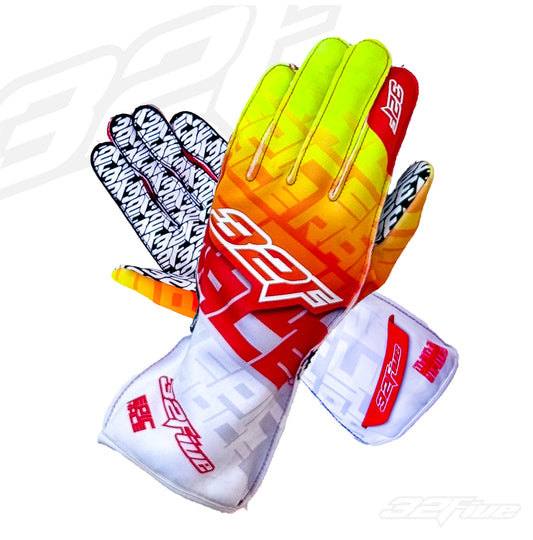 EPIC RACE - white/fluo orange2yellow