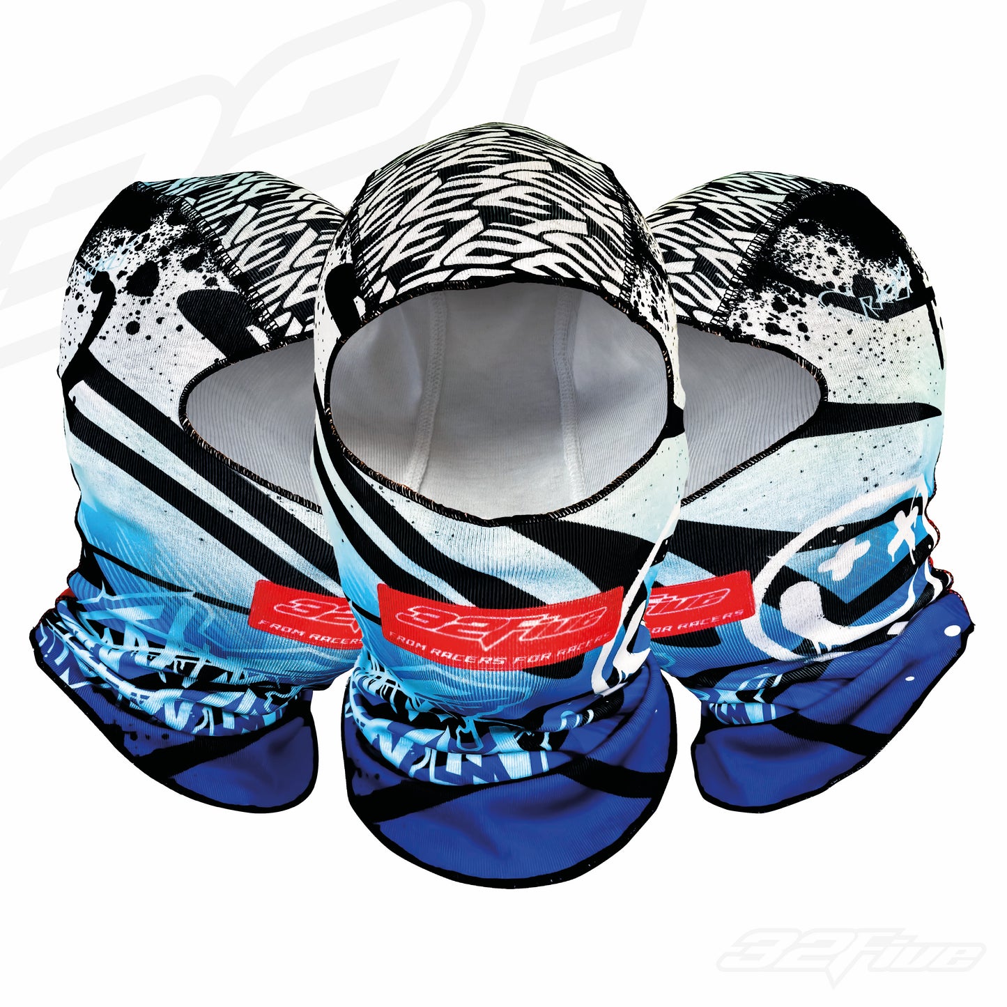 32Five Balaclava - Smile To Win - Ice Blue