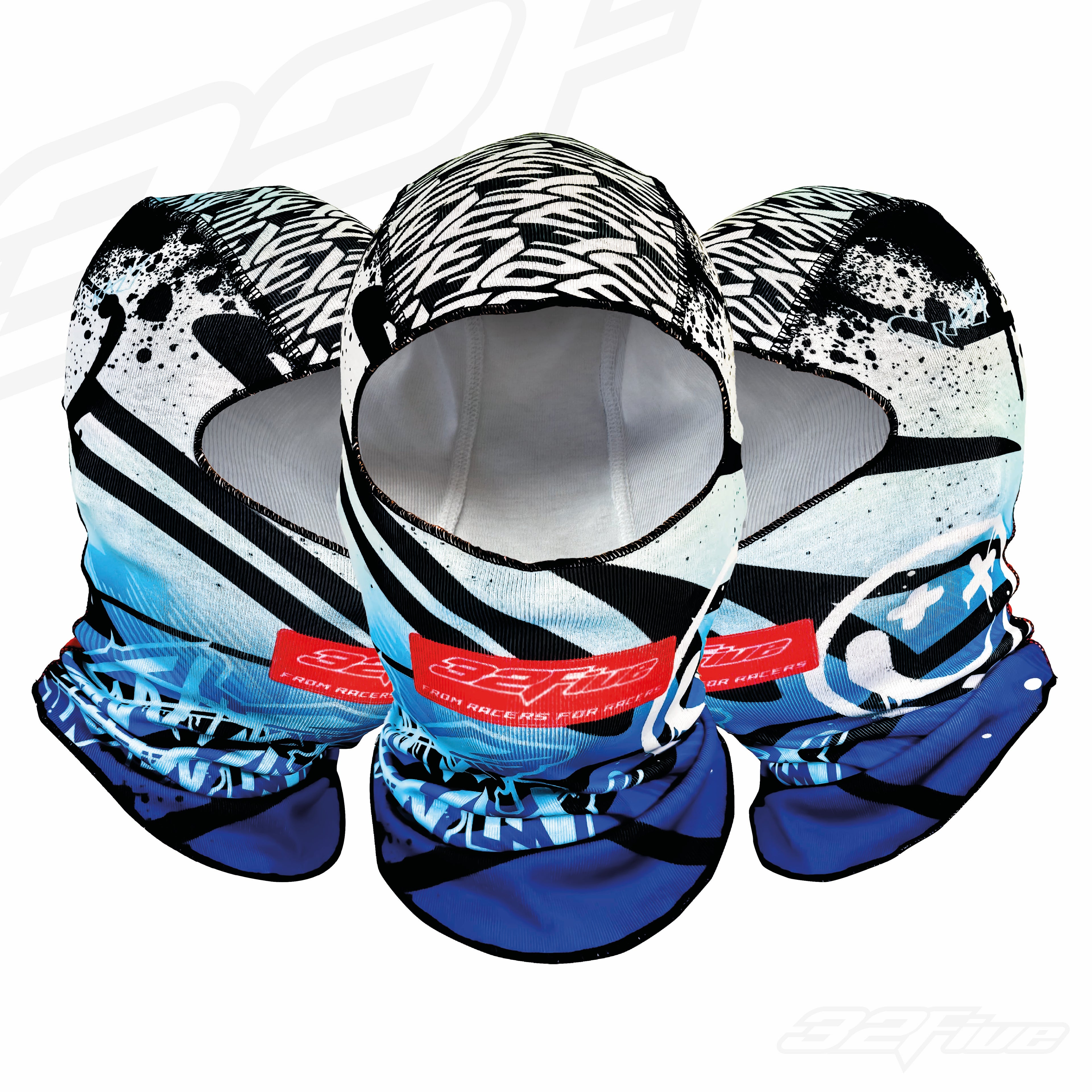 32Five Balaclava - Smile To Win - Ice Blue